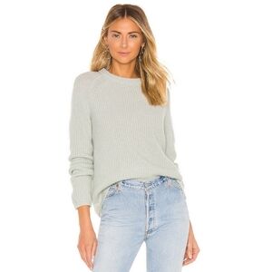 Vince Shaker Rib 100% Cashmere Pullover Sweater